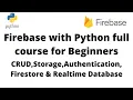 Firebase Python tutorial for Beginners