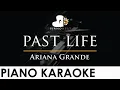 Download Lagu Ariana Grande - past life - Piano Karaoke Instrumental Cover with Lyrics