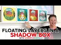 How To Make A Shadow Box With Floating Elements Vinyl Hacks