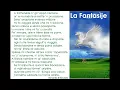 La Fantasia - di Fernando D'Annunzio - "La fantasìje" in dialetto abruzzese