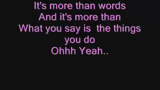 westlife more than words lyrics