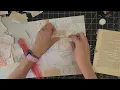 Make a collage masterboard for tags and journal cards