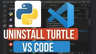 How to Uninstall Turtle in VS Code Remove Turtle Module Fix Python Import Errors