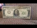 500 Bill from 1934