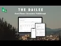 Travel Planner Spreadsheet Walkthrough The Dailee
