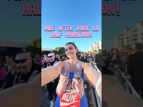 we did it!!!!!!!! #dancerswhorun #nikeafterdarkla #nikerunning