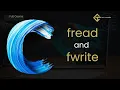 C94 Working with files in binary mode fread and fwrite functions in C