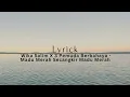 Download Lagu Lyrick |Wika Salim X 3 Pemuda Berbahaya - Madu Merah Secangkir Madu Merah