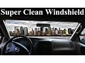 How to Super Clean the INSIDE of Your Windshield No Streaks