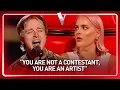 Download Lagu How this UNIQUE SINGER goes from 1 chair turn to WINNING The Voice | Journey #122