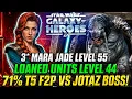 Smash The Jotaz F2P 71 Tier 5 F2P 47 Tier 6 Episode Pass Coliseum Guide SWGoH