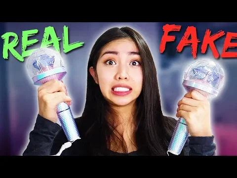 Download MP3 I BOUGHT A FAKE CARAT BONG?! 😱 | Seventeen Fake vs Real Lightstick Ver. 2 Unboxing & Comparison