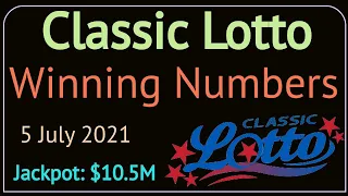 Today Ohio Classic Lotto Winning Numbers Monday 5 July 2021 Classic Lotto Drawing Tonight 2021