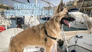 3. We Bought a Sailboat in Europe !!!!  | Moving to Malta with our Dog | full time Travellers |