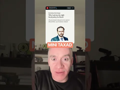 MINI TAXAD DIZENDO QUE ESTÁ TUDO BEM COM AS CONTAS GOVERNO BR