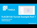 FLAC2D 9 0 Simple Tunnel Example Part 1