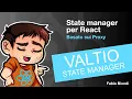 Valtio state manager per React basato sui Proxy