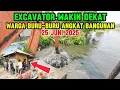 Download Lagu GOKIL‼️WARGA BURU-BURU ANGKAT POSKO SEGARA JAYA EXCAVATOR MAKIN DEKAT #dedimulyadi