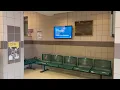 Waiting Room in Massapequa Train Station Poczekalnia na stacji kolejowej w Massapequa