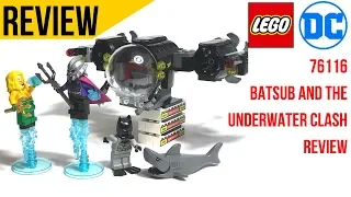 LEGO 76116: Batsub and the Underwater Clash 2019 Set Review