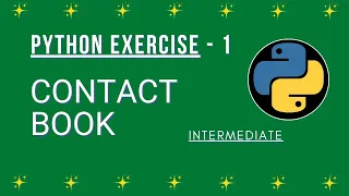 Create a Contact Book in Python with Tkinter - Step-by-Step Tutorial Intermediate