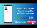 Build a CRUD API with Node js MongoDB and Flutter Integration