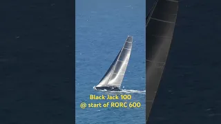 Black Jack 100 at the start of the RORC 600 #svsaracenstravels