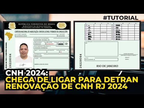 Download MP3 CNH: RENOVAÇÃO DA HABILITAÇÃO RIO DE JANEIRO - RJ 2024 SEM AGENDAMENTO TUDO ONLINE, PERDEU O DUDA?
