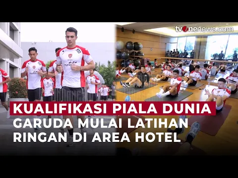 Timnas Indonesia Gelar Latihan Ringan Jelang Duel Krusial Lawan Jepang & Arab Saudi