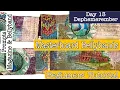 Boho Masterboard Bellybands Beginners Junk Journal Tutorial Dephemerember Day 13