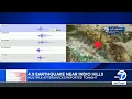 4 9 magnitude eart uake strikes Indio area in Riverside County