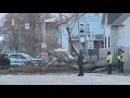 Friday high winds result in overturned semis downed trees throughout central Ohio