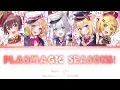 Lagu [KAN/ROM/ENG]  Plasmagic Seasons! -  Hololive GEN 1  -  [COLOR CODED LYRICS]