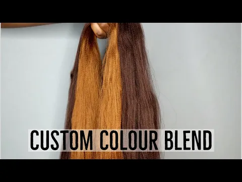 Download MP3 Blending colour 30 and 33 / DIY custom colour blend tutorial.