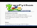 wxPython tutorial 1 Introduction to wxPython