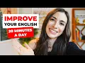 English study plan - 20-minute daily English learning routine