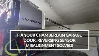 Download Fixing Chamberlain Garage Door Error: 4 Flashes - Sensor Misalignment Solved! MP3