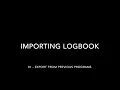 SimpleLog Tutorial - Import CSV