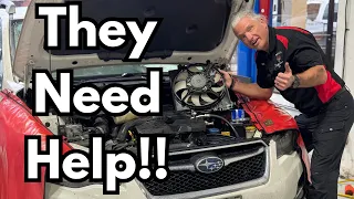 Traveler s Subaru Started Overheating We Only Have 3 Hours To Get Them Back On The Road