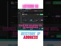 93 Restore IP Addresses