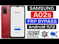 Samsung Galaxy A02s FRP Bypass Android Without Pc Samsung SM-A025F Google Account Bypass