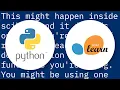 sklearn error ValueError Input contains NaN infinity or a value too large for dtype float64