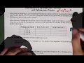 Final Review Pythagorean Triples Chart