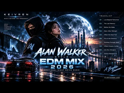 Emotional EDM Mix 2026 🌌 Melodic Night Drive Music | Alan Walker Style