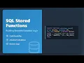 SQL Stored Functions Beginner s Guide to Creating User-Defined Functions