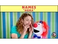 Learning Names with Mr Clown Nora