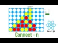 Customizable connect-n App using React JS Beginner friendly React JS tutorial