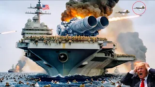 2 hours ago a us stealth aircraft carrier was instantly destroyed by a yak 141 