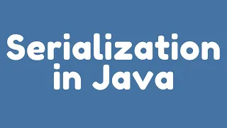 What is Serialization in Java Java Interview Questions and Answers