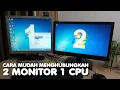 Lagu Cara Menghubungkan 2 Monitor dalam 1 PC, Kerja jadi Lebih Mudah